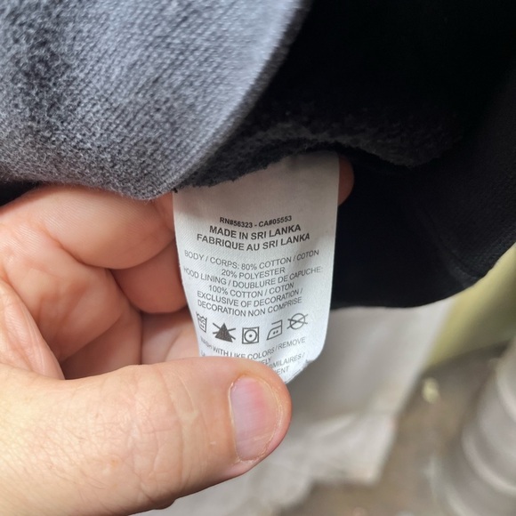 Nike Embroidered Spellout Sweatshirt Hoodie Mens S Black Fall Activewear 2403 - Picture 4 of 8